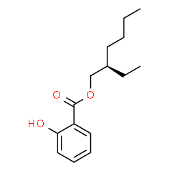 ChemSpider 2D Image | (2R)-2-Ethylhexyl salicylate | C15H22O3