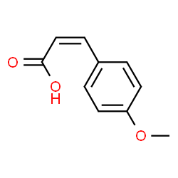 ChemSpider 2D Image | (Z)-4-methoxycinnamic acid | C10H10O3
