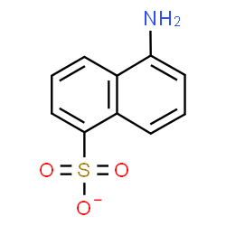 ChemSpider 2D Image | 5-Amino-1-naphthalenesulfonate | C10H8NO3S