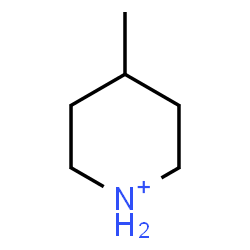ChemSpider 2D Image | 4-Methylpiperidinium | C6H14N