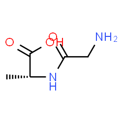 ChemSpider 2D Image | D-glycylalanine | C5H10N2O3