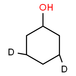 ChemSpider 2D Image | (3,5-~2~H_2_)Cyclohexanol | C6H10D2O