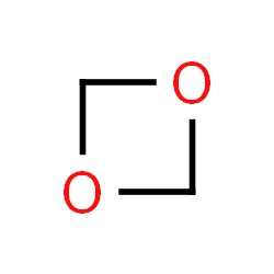 ChemSpider 2D Image | 1,3-Dioxetane | C2H4O2