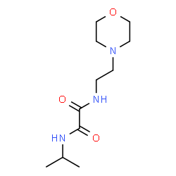 ChemSpider 2D Image | N-Isopropyl-N'-[2-(4-morpholinyl)ethyl]ethanediamide | C11H21N3O3
