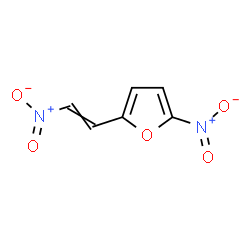 ChemSpider 2D Image | 2-Nitro-5-(2-nitrovinyl)furan | C6H4N2O5