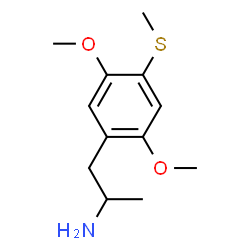 ChemSpider 2D Image | 2,5-DIMETHOXY-4-METHYLTHIOAMPHETAMINE | C12H19NO2S