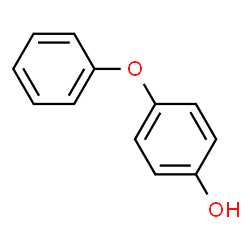 ChemSpider 2D Image | 4-Phenoxyphenol | C12H10O2