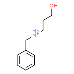 ChemSpider 2D Image | N-Benzyl-3-hydroxy-1-propanaminium | C10H16NO
