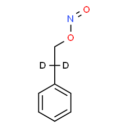 ChemSpider 2D Image | 2-Phenyl(2,2-~2~H_2_)ethyl nitrite | C8H7D2NO2