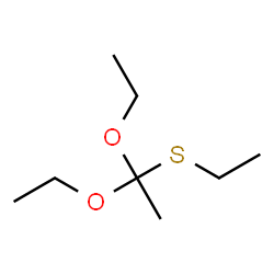ChemSpider 2D Image | 1,1-Diethoxy-1-(ethylthio)ethane | C8H18O2S