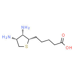 ChemSpider 2D Image | DIAMINOBIOTIN | C9H18N2O2S