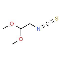 ChemSpider 2D Image | 2-Isothiocyanato-1,1-dimethoxyethane | C5H9NO2S