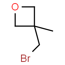 ChemSpider 2D Image | 3-(Bromomethyl)-3-methyloxetane | C5H9BrO