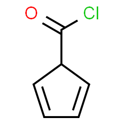 ChemSpider 2D Image | Cyclopentadiene-5-carbonyl chloride | C6H5ClO