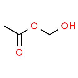 ChemSpider 2D Image | Hydroxymethyl acetate | C3H6O3