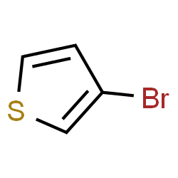 ChemSpider 2D Image | 3-Bromothiophene | C4H3BrS