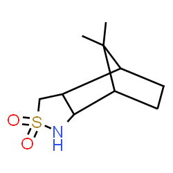 ChemSpider 2D Image | 10,10-Dimethyl-4-thia-3-azatricyclo[5.2.1.0~2,6~]decane 4,4-dioxide | C10H17NO2S