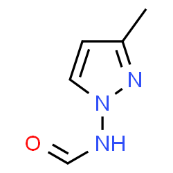 ChemSpider 2D Image | N-(3-Methyl-1H-pyrazol-1-yl)formamide | C5H7N3O