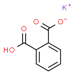 ChemSpider 2D Image | Potassium hydrogen phthalate | C8H5KO4