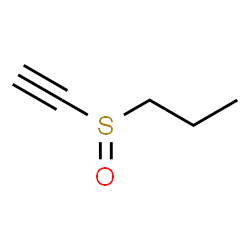 ChemSpider 2D Image | Propyl ethynyl sulfoxide | C5H8OS