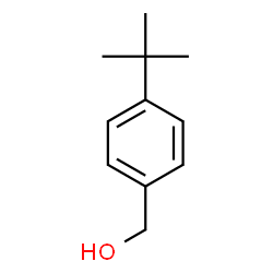 ChemSpider 2D Image | 4-tert-Butylbenzyl alcohol | C11H16O