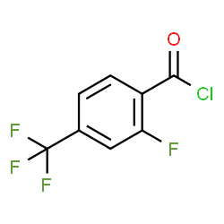 ChemSpider 2D Image | 2-Fluoro-4-(trifluoromethyl)benzoyl chloride | C8H3ClF4O