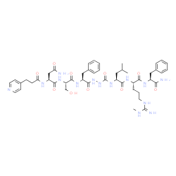 ChemSpider 2D Image | (2S,5S,8S,14S,17S,20S)-2,14-Dibenzyl-17-(hydroxymethyl)-8-isobutyl-5-[3-(N'-methylcarbamimidamido)propyl]-4,7,10,13,16,19-hexaoxo-20-{[3-(4-pyridinyl)propanoyl]amino}-3,6,9,11,12,15,18-heptaazadocosan
e-1,22-diamide (non-preferred name) | C47H66N14O10