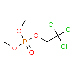 ChemSpider 2D Image | Triclofos-methyl | C4H8Cl3O4P