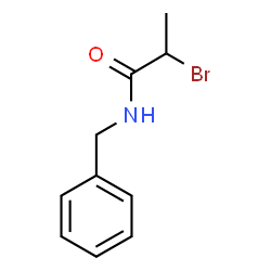 ChemSpider 2D Image | N-Benzyl-2-bromopropanamide | C10H12BrNO