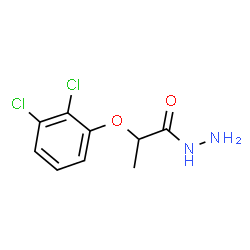 ChemSpider 2D Image | 2-(2,3-Dichlorophenoxy)propanehydrazide | C9H10Cl2N2O2