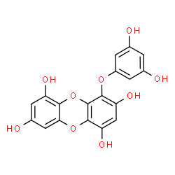 ChemSpider 2D Image | Eckol | C18H12O9