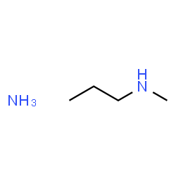 ChemSpider 2D Image | N-Methyl-1-propanamine ammoniate (1:1) | C4H14N2