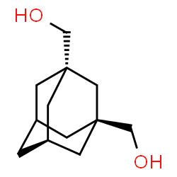 ChemSpider 2D Image | (1R,3S,5s)-Tricyclo[3.3.1.1~3,7~]decane-1,3-diyldimethanol | C12H20O2