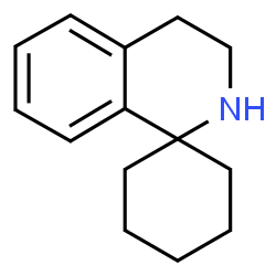 ChemSpider 2D Image | 3',4'-Dihydro-2'H-spiro[cyclohexane-1,1'-isoquinoline] | C14H19N