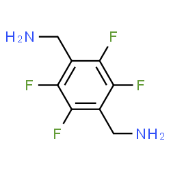 ChemSpider 2D Image | 2,3,5,6-Tetrafluoro-1,4-benzenedimethanamine | C8H8F4N2