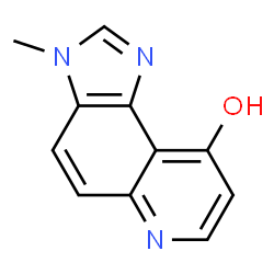 ChemSpider 2D Image | 3-Methyl-3H-imidazo[4,5-f]quinolin-9-ol | C11H9N3O