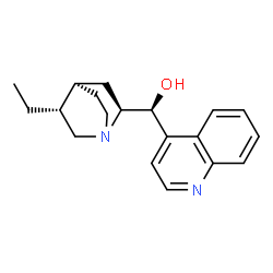 ChemSpider 2D Image | (4beta,8alpha,9S)-10,11-Dihydrocinchonan-9-ol | C19H24N2O