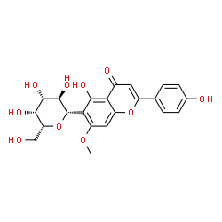 ChemSpider 2D Image | (1S)-1,5-Anhydro-1-[5-hydroxy-2-(4-hydroxyphenyl)-7-methoxy-4-oxo-4H-chromen-6-yl]-D-galactitol | C22H22O10