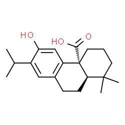 ChemSpider 2D Image | (5beta)-12-Hydroxyabieta-8,11,13-trien-20-oic acid | C20H28O3