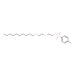 ChemSpider 2D Image | 2-[2-(Decyloxy)ethoxy]ethyl 4-methylbenzenesulfonate | C21H36O5S