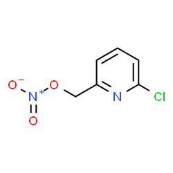ChemSpider 2D Image | (6-Chloro-2-pyridinyl)methyl nitrate | C6H5ClN2O3