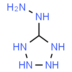ChemSpider 2D Image | 5-Hydrazinotetrazolidine | CH8N6