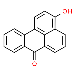 ChemSpider 2D Image | 3-Hydroxy-7H-benzo[de]anthracen-7-one | C17H10O2