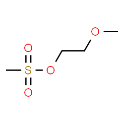 ChemSpider 2D Image | 2-Methoxyethyl methanesulfonate | C4H10O4S