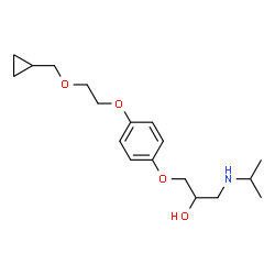 ChemSpider 2D Image | Cicloprolol | C18H29NO4