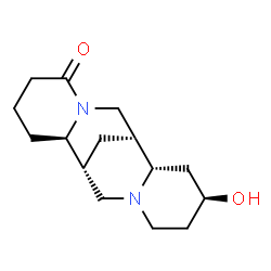 ChemSpider 2D Image | (7alpha,13beta)-13-Hydroxyspartein-2-one | C15H24N2O2