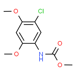 ChemSpider 2D Image | Methyl (5-chloro-2,4-dimethoxyphenyl)carbamate | C10H12ClNO4
