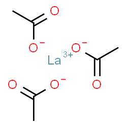 ChemSpider 2D Image | LANTHANUM ACETATE | C6H9LaO6