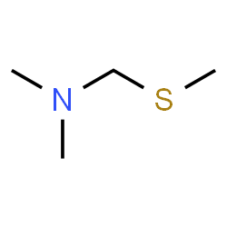 ChemSpider 2D Image | N,N-Dimethyl-1-(methylthio)methylamine | C4H11NS