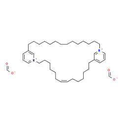 ChemSpider 2D Image | (8Z)-1,20-Diazoniatricyclo[33.3.1.1~16,20~]tetraconta-1(39),8,16(40),17,19,35,37-heptaene diformate | C40H64N2O4